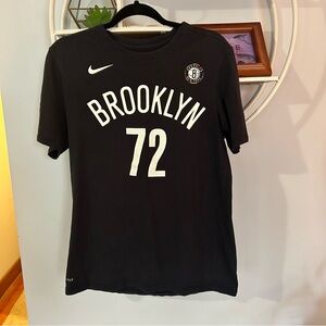 Nike Dri Fit Men's Medium M Brooklyn Biggie #72 Black Short Sleeve T Shirt